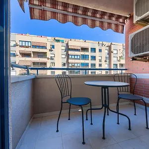  Apartamento Holidays2malaga Ayala 450 Mts From Beach & Terrace España
